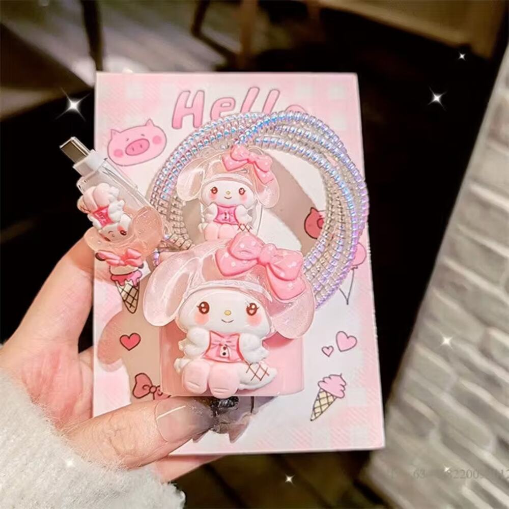 Sanrio My Melody USB Charger Cable Protector